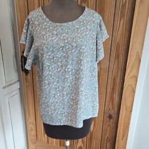 Floral Print Women's Top